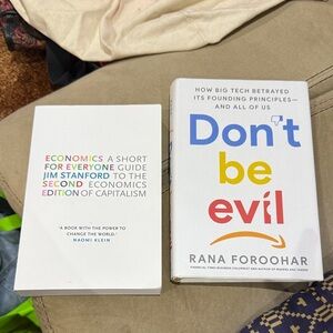"Don't Be Evil" Book by - White Cover 2pcs
